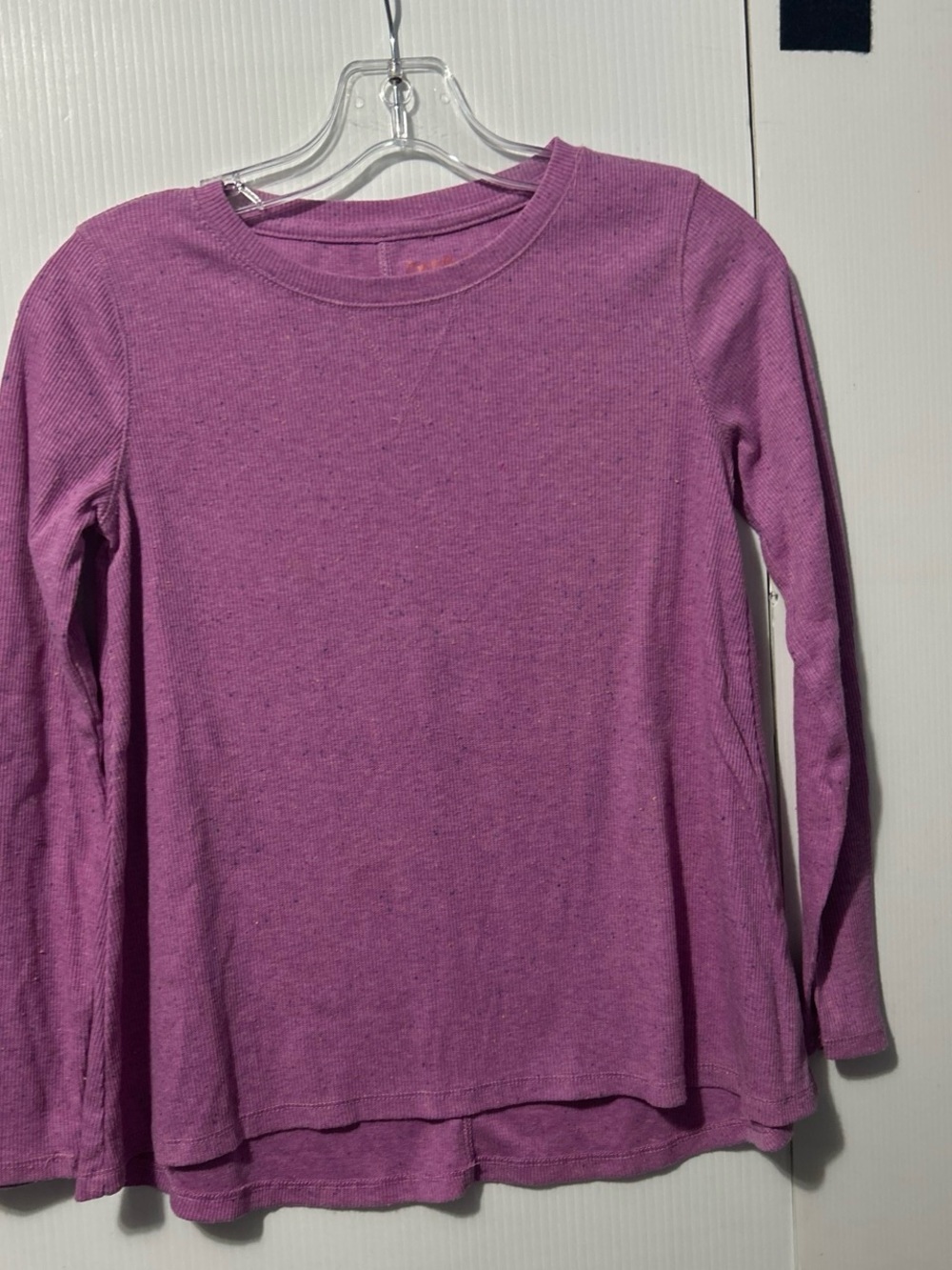 Cat & Jack Purple Long Sleeve Crewneck Top